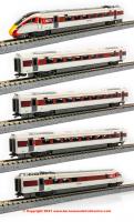 10-1674D Kato Class 800 209 LNER Azuma 5 Car Train (DCC-Fitted)